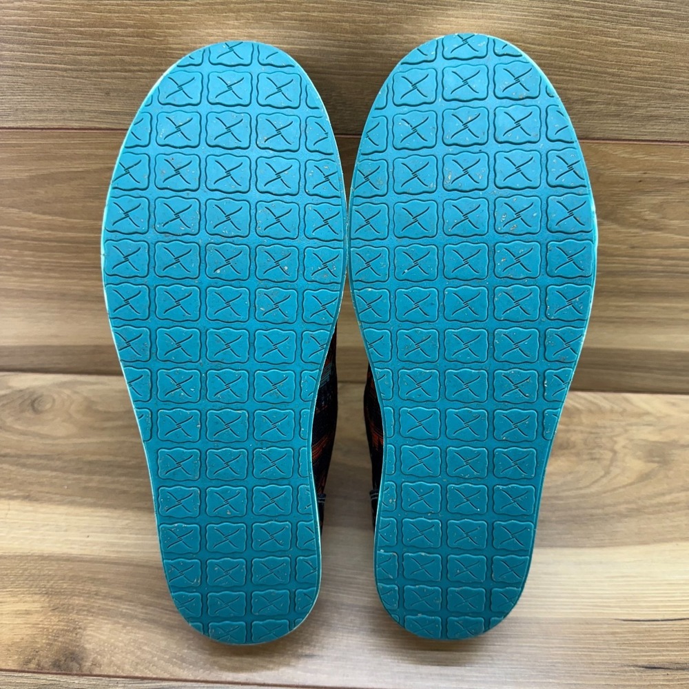Twisted X Hooey Loper Casual Sneakers Flats Womens 10 M Black Teal South Western - Picture 9 of 11